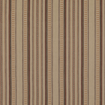 Mulberry FD788.H113.0 Racing Stripe Multipurpose Fabric in Plum/Red/Beige/Purple
