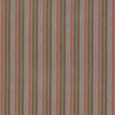 Mulberry FD811.H154.0 Shepton Stripe Upholstery Fabric in Plum/green/Purple/Beige/Green