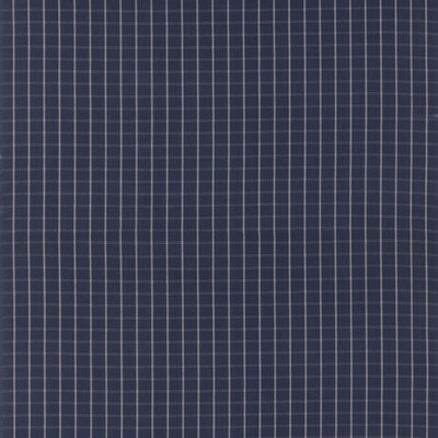 Mulberry Fd816.h10.0 Compass Check Multipurpose Fabric in Indigo/Blue