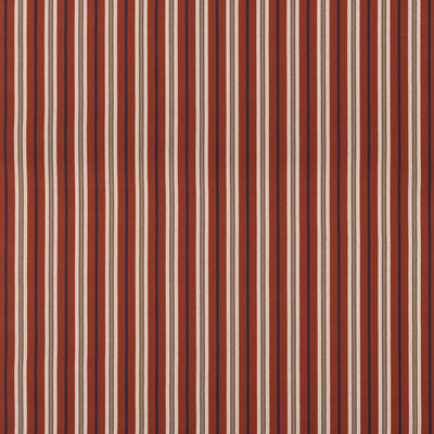 Mulberry Fd828.v110.0 Starboard Stripe Multipurpose Fabric in Red/indigo/Red/Blue