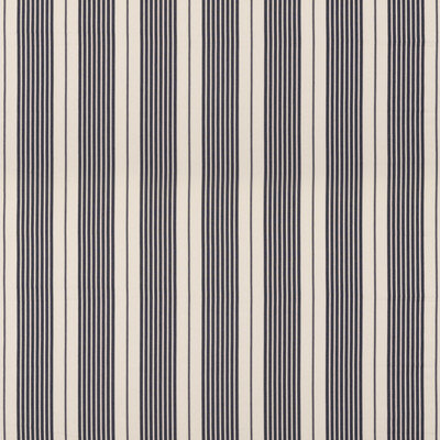 Mulberry Fd833.h10.0 Cliff Stripe Multipurpose Fabric in Indigo/Blue/Ivory