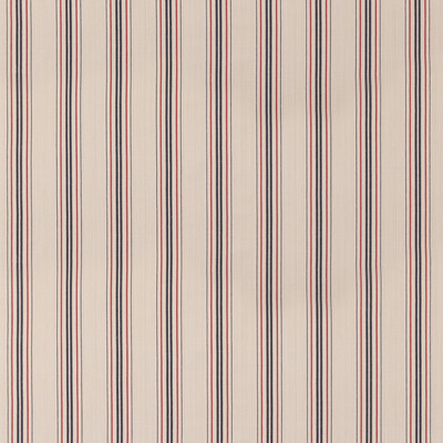Mulberry Fd834.g103.0 Seaford Stripe Multipurpose Fabric in Blue/red/Blue/Red