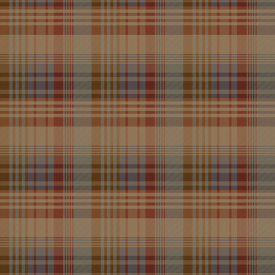 Mulberry FG100.V110.0 Mulberry Ancient Tartan Wallcovering in Red/blue
