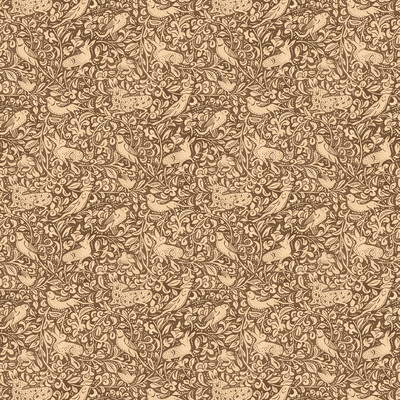 Mulberry Fg110.k74.0 Hedgerow Wallcovering in Espresso/Brown/Beige
