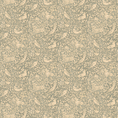 Mulberry Fg110.r41.0 Hedgerow Wallcovering in Soft Teal/Teal/Beige