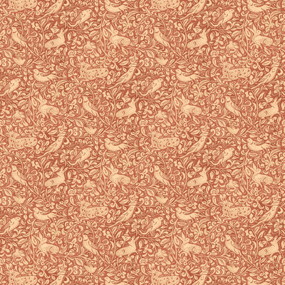 Mulberry Fg110.v55.0 Hedgerow Wallcovering in Russet/Red/Beige