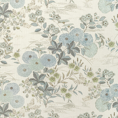 Kravet Couture FIORELLA.155.0 Fiorella Multipurpose Fabric in Lichen/Blue/Light Blue