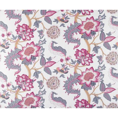 Gaston Y Daniela GDT5040.002.0 Laidi Multipurpose Fabric in Rosa/gris/Pink/Grey/White