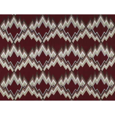 Gaston Y Daniela GDT5070.004.0 Donana Multipurpose Fabric in Rojo/Burgundy/red/Multi