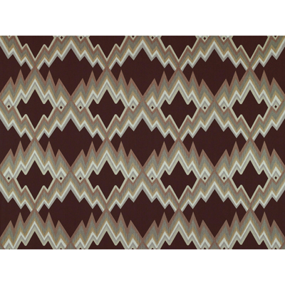 Gaston Y Daniela GDT5070.005.0 Donana Multipurpose Fabric in Chocolate/Brown/Multi
