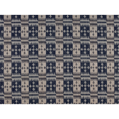 Gaston Y Daniela GDT5153.007.0 Santa Fe Upholstery Fabric in Azul Mar/gris/Multi/Grey/Neutral