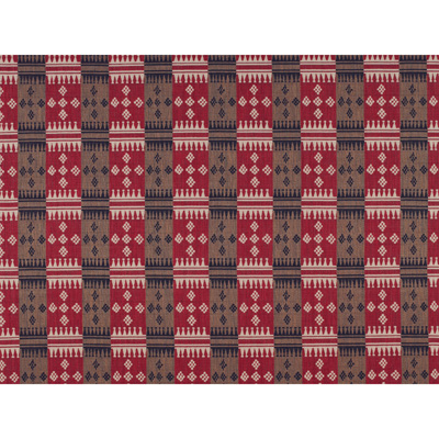 Gaston Y Daniela GDT5153.008.0 Santa Fe Upholstery Fabric in Rojo/azul/Multi/Red/Blue