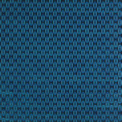 Gaston Y Daniela GDT5178.004.0 Luisa Upholstery Fabric in Azulon/Blue/Black