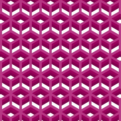 Gaston Y Daniela GDT5188.001.0 Javier Multipurpose Fabric in Frambuesa/Pink/White