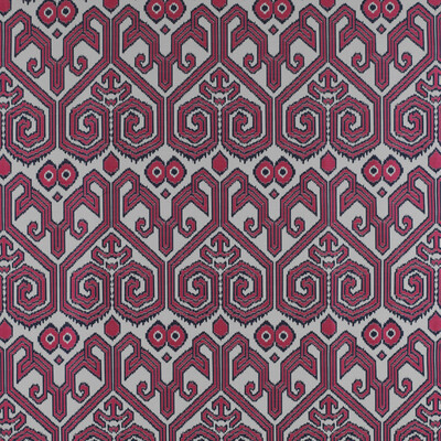 Gaston Y Daniela GDT5196.003.0 Serrano Upholstery Fabric in Rosa/marino/Indigo/Fuschia/Light Grey