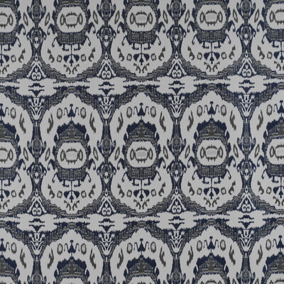 Gaston Y Daniela GDT5197.004.0 Goya Upholstery Fabric in Azul/gris/Dark Blue/Grey/Neutral