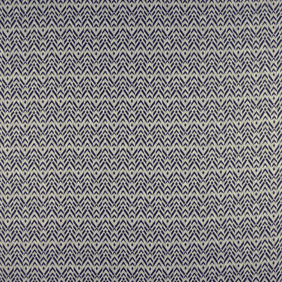 Gaston Y Daniela GDT5200.005.0 Cervantes Upholstery Fabric in Azul/marino/Blue/Dark Blue/Beige