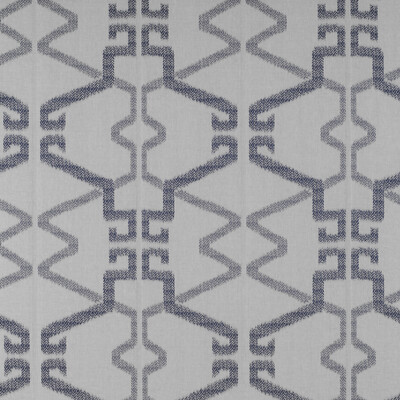 Gaston Y Daniela GDT5314.004.0 Caprera Drapery Fabric in Azul/gris/Multi/Blue/Grey