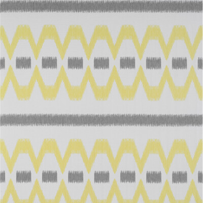 Gaston Y Daniela GDT5316.001.0 Lampedusa Drapery Fabric in Gris/amarillo/Multi/Grey/Yellow