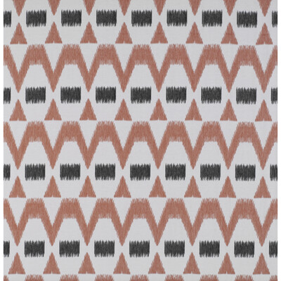 Gaston Y Daniela GDT5317.003.0 Montecristo Drapery Fabric in Ladrillo/onyx/Multi/Rust/Black