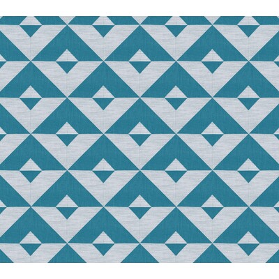 Gaston Y Daniela GDT5373.8.0 Kenia Upholstery Fabric in Oceano/Turquoise/Grey/Blue