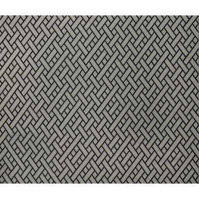 Gaston Y Daniela GDT5374.3.0 Nairobi Upholstery Fabric in Lino/Grey/Black