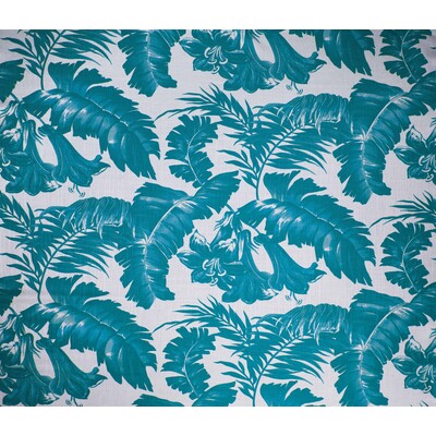 Gaston Y Daniela GDT5401.3.0 Plantation Multipurpose Fabric in Azul Oceano/Blue/Teal/White