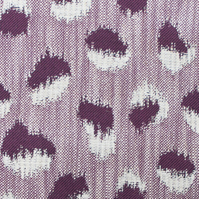 Gaston Y Daniela GDT5569.003.0 Castilla Upholstery Fabric in Berenjena/Purple/White