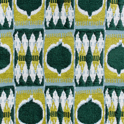 Gaston Y Daniela GDT5571.002.0 Cuzco Upholstery Fabric in Verde/Emerald/Green/Spa