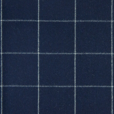 Gaston Y Daniela GDT5584.001.0 Saint Moritz Upholstery Fabric in Navy/Indigo/Dark Blue/White
