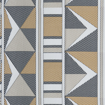 Gaston Y Daniela GDT5588.002.0 Kf Gyd:: Upholstery Fabric in Black/White/Gold