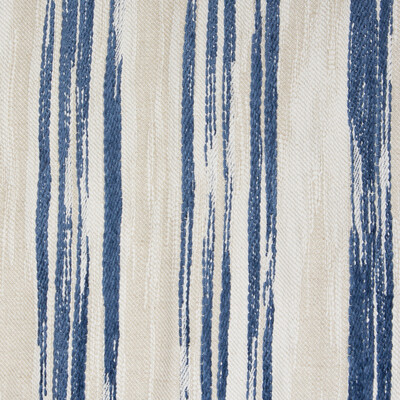 Gaston Y Daniela GDT5593.002.0 Moctezuma Upholstery Fabric in Azul/Blue/Beige/White