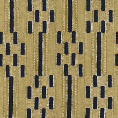 Gaston Y Daniela GDT5598.002.0 Santa Maria Upholstery Fabric in Ocre/Gold/Black
