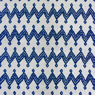 Gaston Y Daniela GDT5653.003.0 Navajo Upholstery Fabric in Azul/Blue/Dark Blue