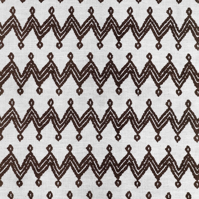 Gaston Y Daniela GDT5653.004.0 Navajo Upholstery Fabric in Chocolate/Brown