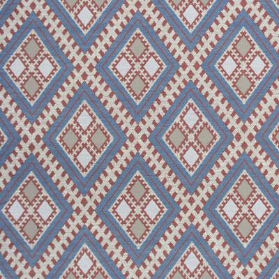 Gaston Y Daniela GDT5656.003.0 Chihuahua Upholstery Fabric in Azul/rojo/Blue