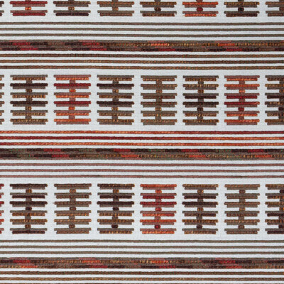 Gaston Y Daniela GDT5657.002.0 Toro Sentado Upholstery Fabric in Teja/Red/Rust