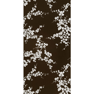 Gaston Y Daniela GDW5108.005.0 Primavera Wallcovering Fabric in Chocolate/Brown