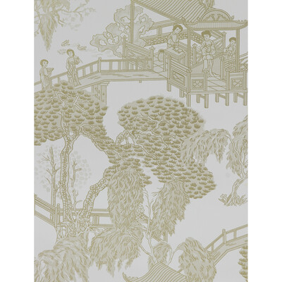 Gaston Y Daniela GDW5252.006.0 Zhou Jun Wallcovering Fabric in Blanco/beige/Beige