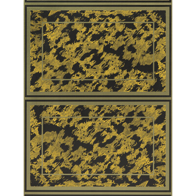 Gaston Y Daniela GDW5258.001.0 Vetusta Wallcovering Fabric in Oro/Multi/Gold/Black