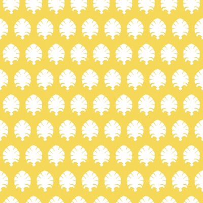 Gaston Y Daniela GDW5440.003.0 Stamp Wallcovering Fabric in Amarillo/Yellow/White