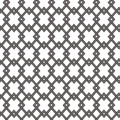 Gaston Y Daniela GDW5441.005.0 Bound Wallcovering Fabric in Antracita/White/Black/Grey
