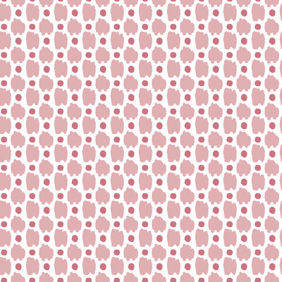 Gaston Y Daniela GDW5443.001.0 Spots Wallcovering Fabric in Rosa/Pink/Ivory/Red