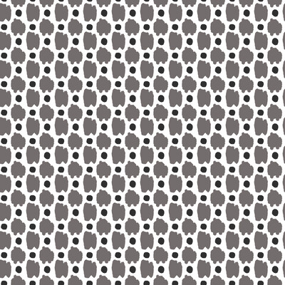 Gaston Y Daniela GDW5443.004.0 Spots Wallcovering Fabric in Gris/Grey/Black/White