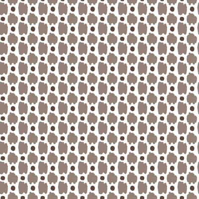 Gaston Y Daniela GDW5443.005.0 Spots Wallcovering Fabric in Chocolate/Camel/Brown/White