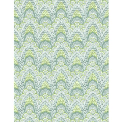 Gaston Y Daniela GDW5447.002.0 Ganges Wallcovering Fabric in Verde/Celery/Olive Green/Green