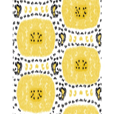 Gaston Y Daniela GDW5448.001.0 Gran Sol Wallcovering Fabric in Amarill0/Yellow/Brown/White