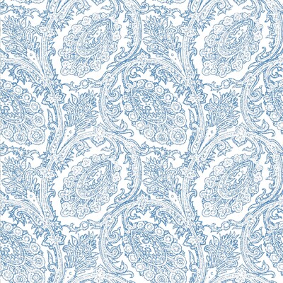 Gaston Y Daniela GDW5759.007.0 Cadaques Wallcovering in Azul/White/Light Blue