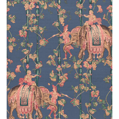 Gaston Y Daniela GDW5772.002.0 Elefantes Wallcovering in Oscuro/Blue/Brown/Pink