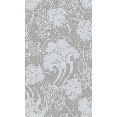 Kravet Basics GINKGOLEAF.1611.0 Ginkgoleaf Multipurpose Fabric in Grey , Beige , Linen